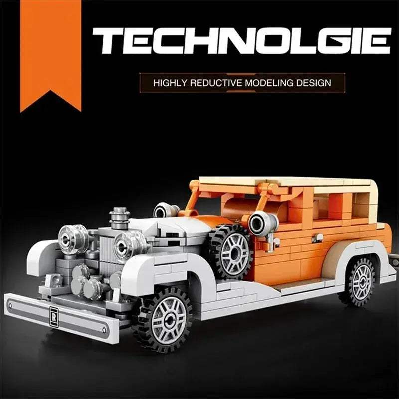 Phantom Roadster Building Block Car Model Set For Desktop Display - ToylandEU