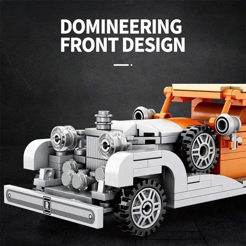 Phantom Roadster Building Block Car Model Set For Desktop Display - ToylandEU
