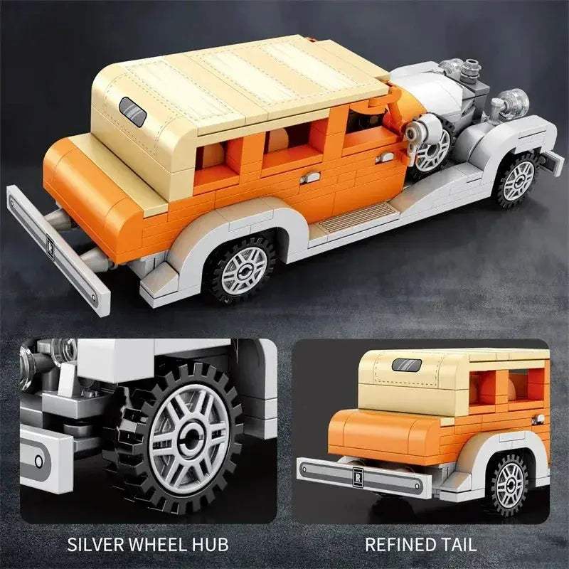 Phantom Roadster Building Block Car Model Set For Desktop Display - ToylandEU