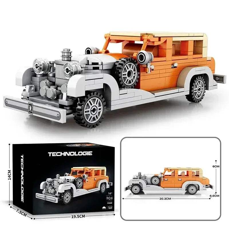Phantom Roadster Building Block Car Model Set For Desktop Display - ToylandEU