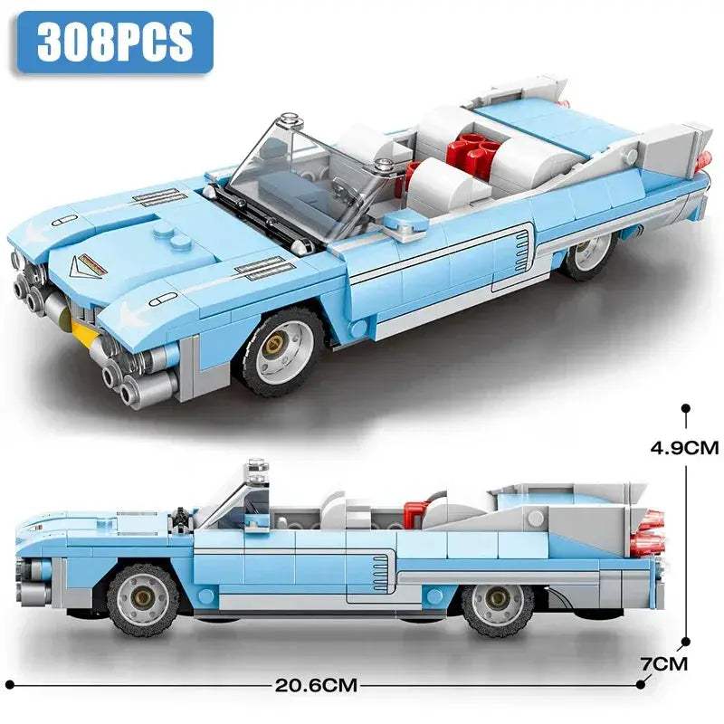 Phantom Roadster Building Block Car Model Set For Desktop Display - ToylandEU