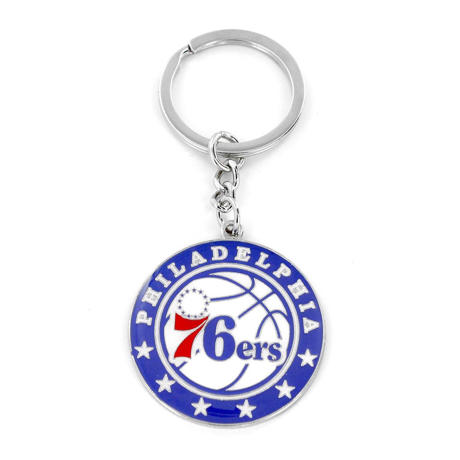 Philadelphia 76ers Logo Keychain With Detachable Ring - ToylandEU