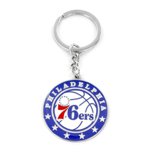 Philadelphia 76ers Logo Keychain With Detachable Ring - ToylandEU