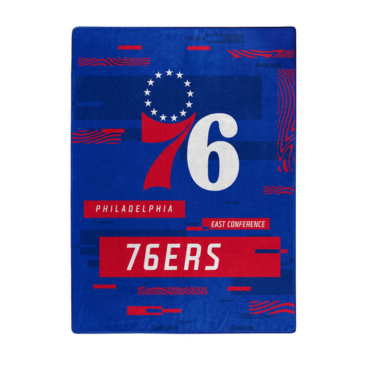 Philadelphia 76ers Raschel Blanket 60x80 Digitize Design - ToylandEU