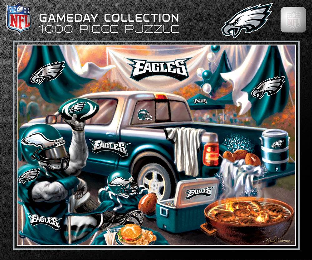 Philadelphia Eagles 1000 Piece Puzzle Gameday Design - ToylandEU
