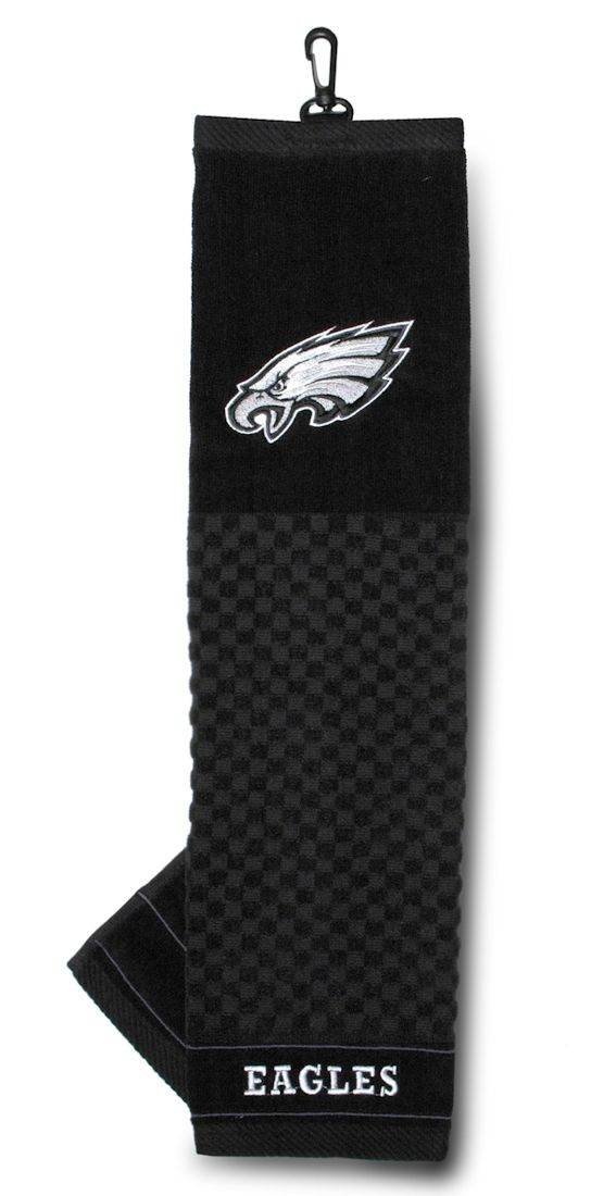 Philadelphia Eagles 16x22 Embroidered Golf Towel with Hook - ToylandEU