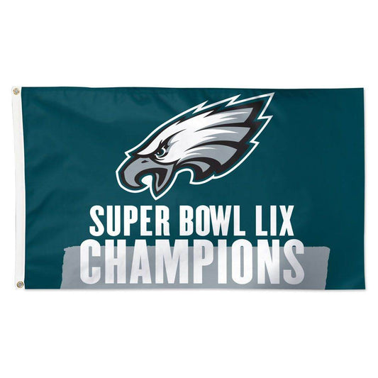 Philadelphia Eagles 3x5 Deluxe Flag Grommets SB59 Champ - ToylandEU