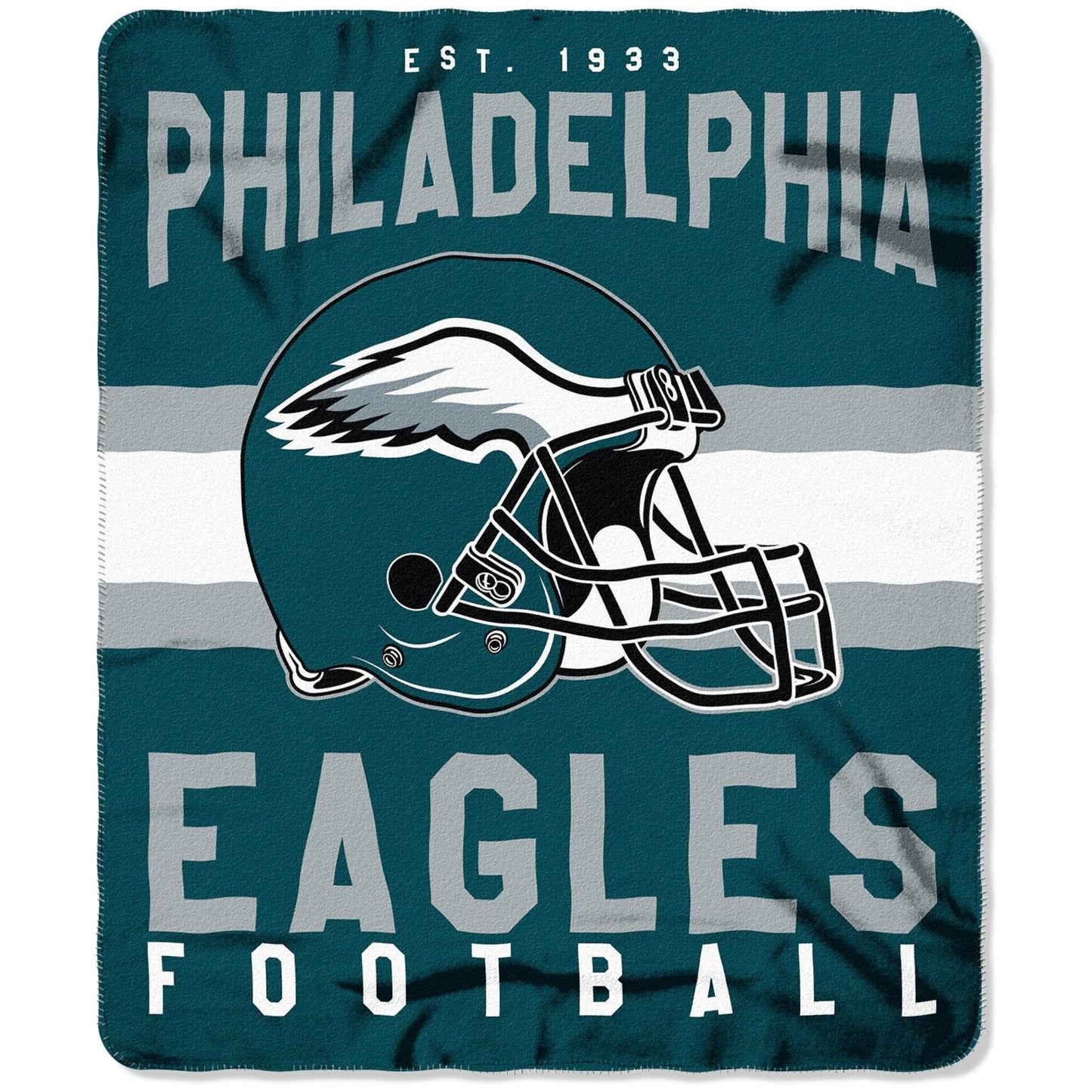Philadelphia Eagles 50x60 Fleece Blanket Singular Design - ToylandEU