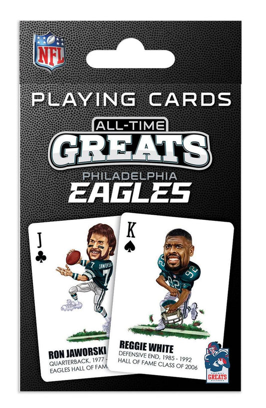 Philadelphia Eagles All Time Greats Playing Cards Deck - ToylandEU