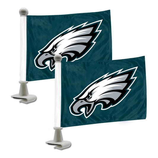 Philadelphia Eagles Auto Flag Set 2 Piece Ambassador Style - ToylandEU
