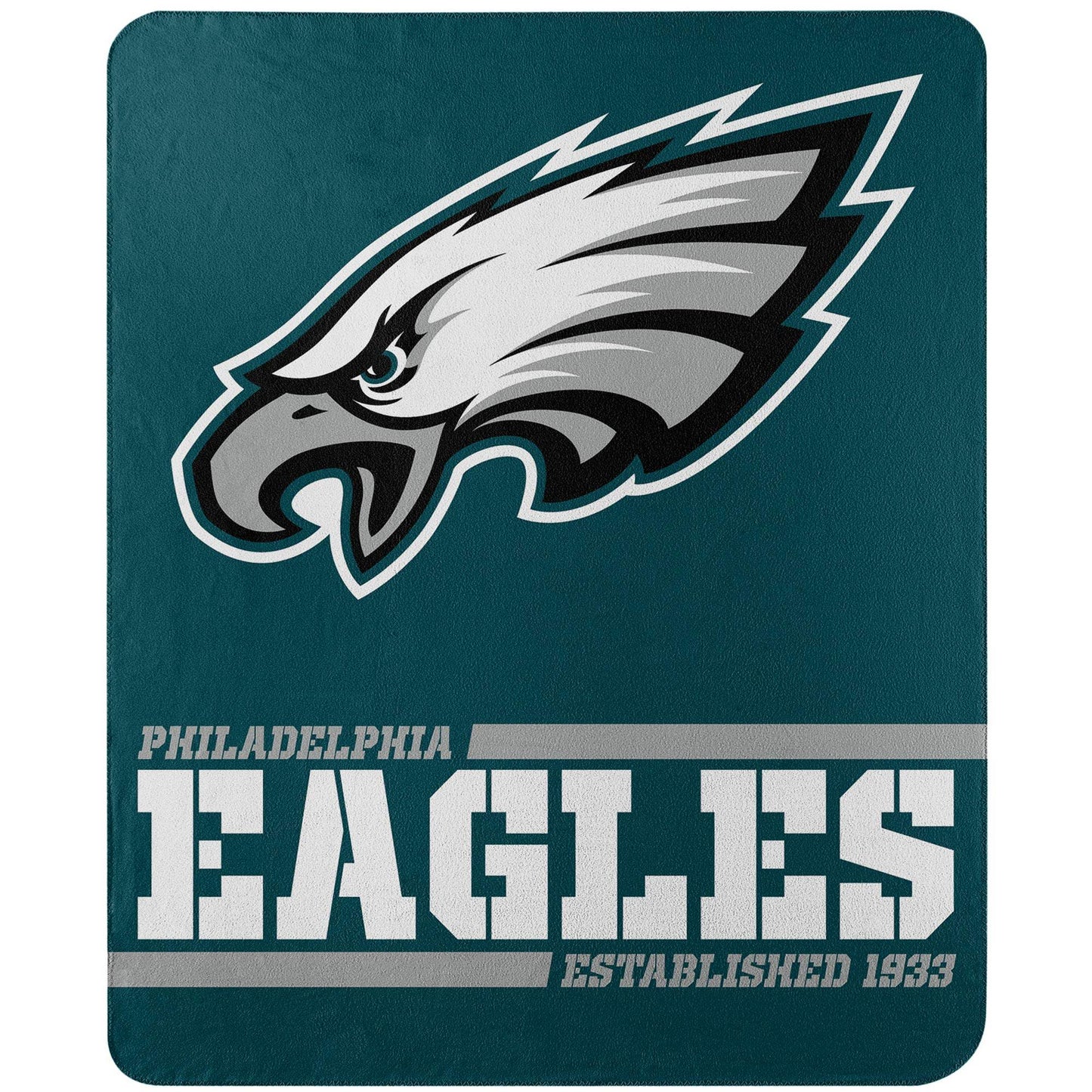 Philadelphia Eagles Blanket 50x60 Fleece Split Wide Design - ToylandEU