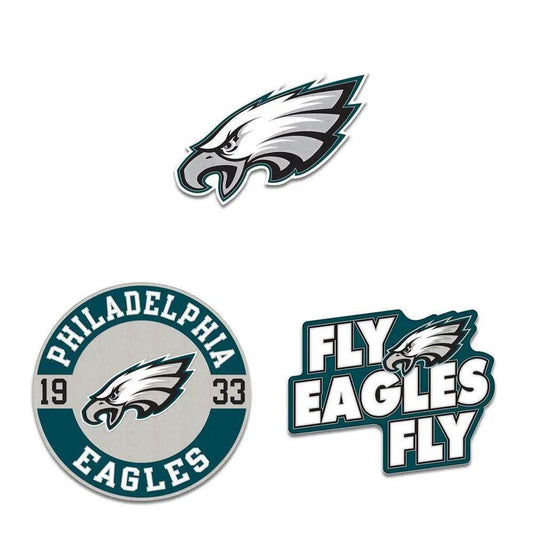  Philadelphia Eagles Enamel Pin Set 3 Piece Collection -  ToylandEU™