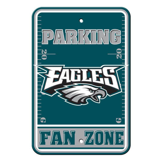 Philadelphia Eagles Fan Zone Parking Sign 12x18 Plastic - ToylandEU