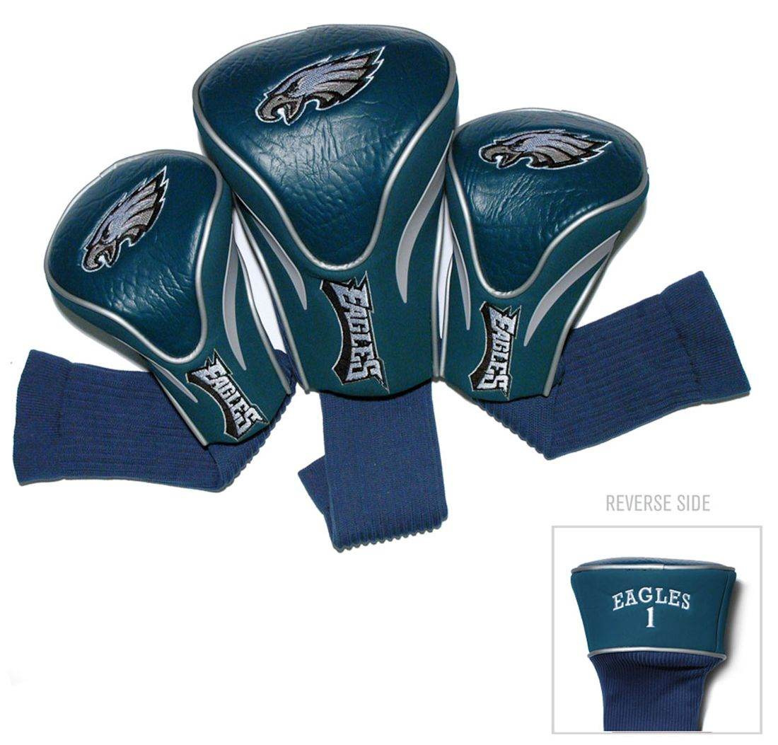 Philadelphia Eagles Golf Club 3 Piece Contour Headcover Set - ToylandEU