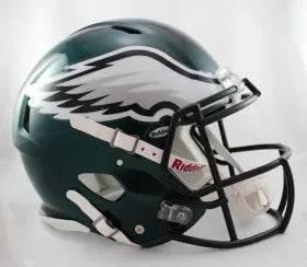  Philadelphia Eagles Helmet Riddell Authentic Full Size Speed Style -  ToylandEU™