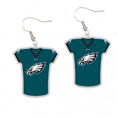 Philadelphia Eagles Jersey Style Earrings Official Licensed - ToylandEU