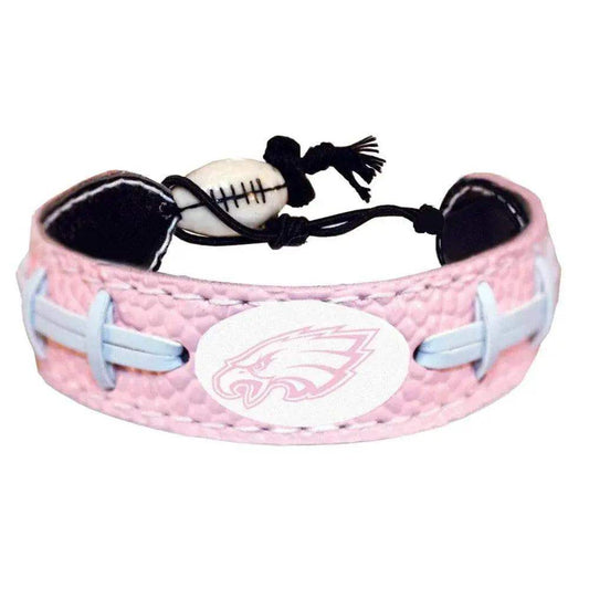  Philadelphia Eagles Leather Bracelet Pink Ceramic Bead -  ToylandEU™