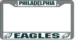 Philadelphia Eagles License Plate Frame Chrome - ToylandEU