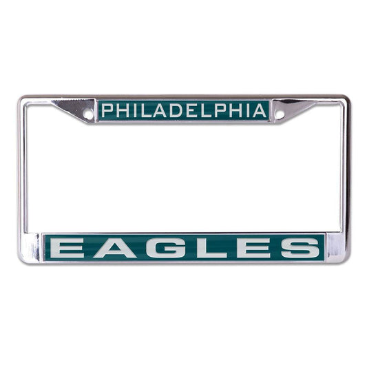 Philadelphia Eagles License Plate Frame Inlaid Chrome - ToylandEU