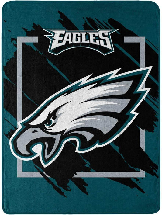 Philadelphia Eagles Micro Raschel Blanket 46x60 Dimensional - ToylandEU