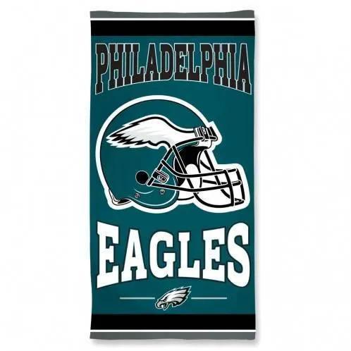  Philadelphia Eagles Official Beach Towel 30x60 Velour Front -  ToylandEU™