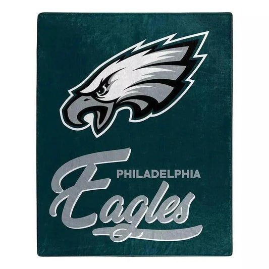  Philadelphia Eagles Raschel Blanket 50x60 Signature Design -  ToylandEU™