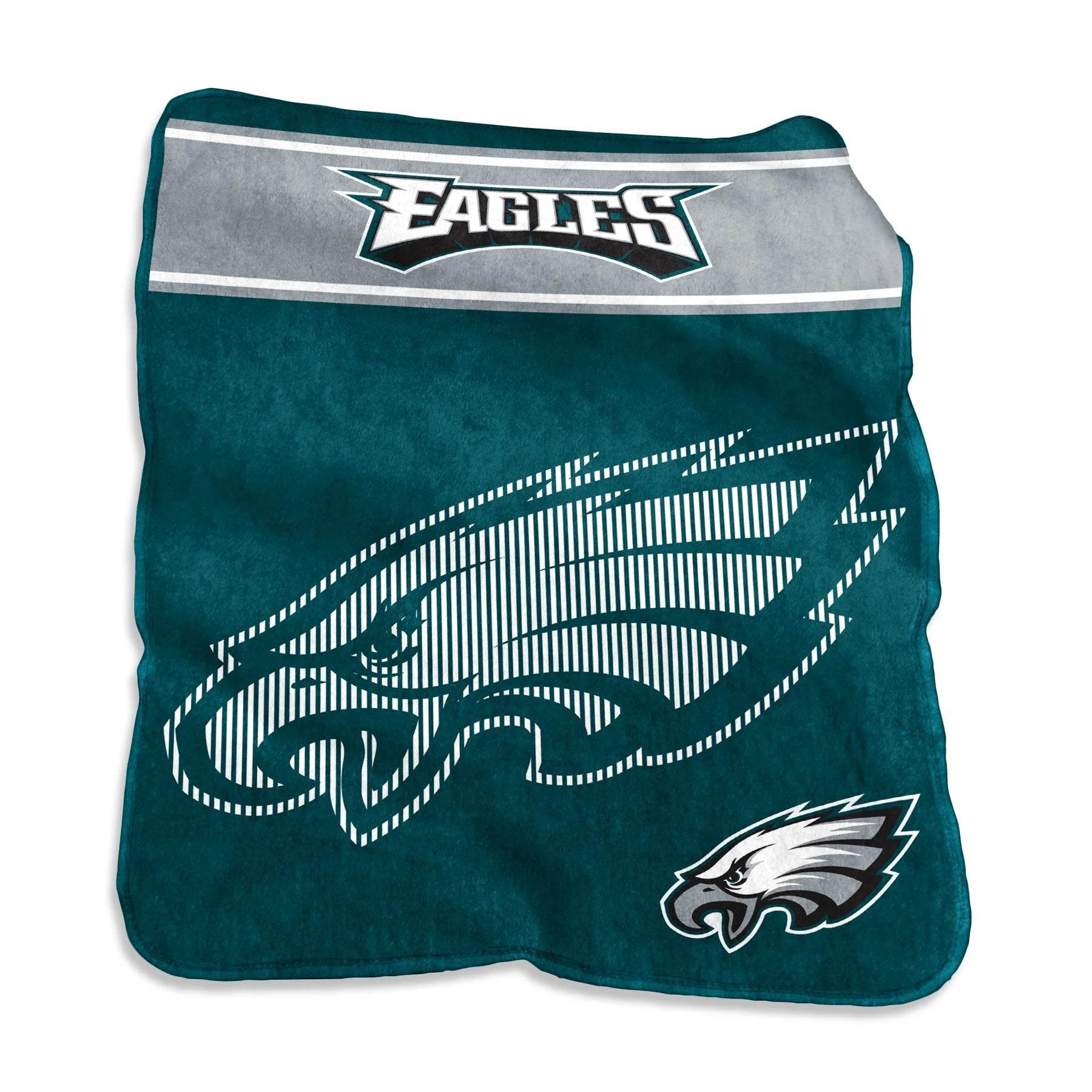 Philadelphia Eagles Raschel Throw Blanket 60x80 Cozy - ToylandEU