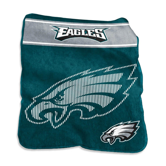 Philadelphia Eagles Raschel Throw Blanket 60x80 Cozy - ToylandEU