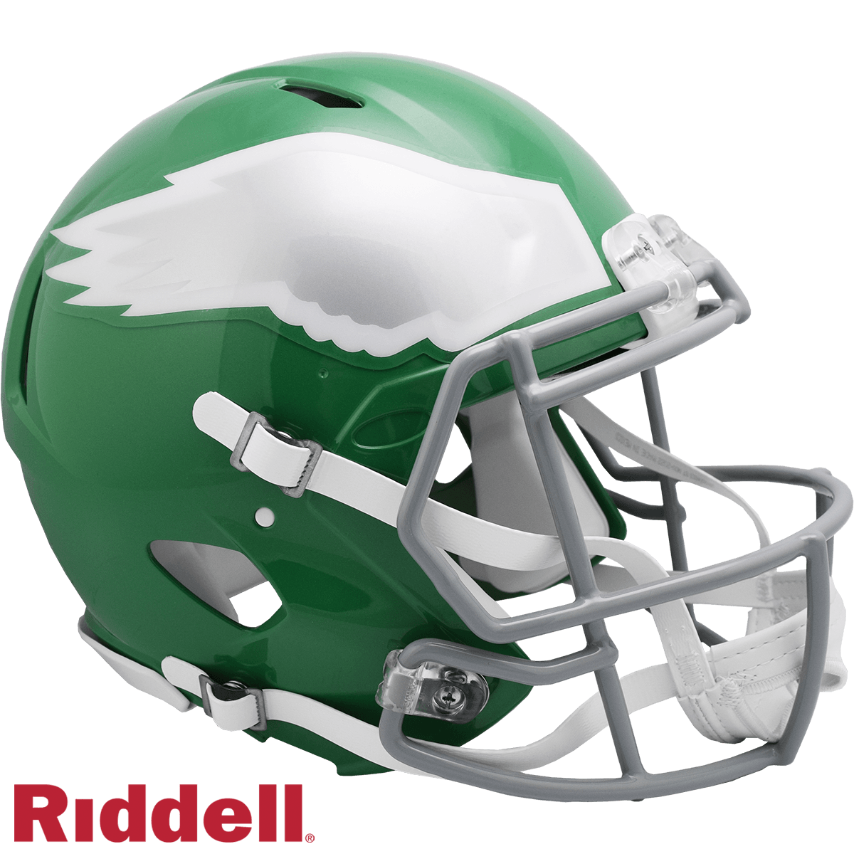 Philadelphia Eagles Riddell Authentic Speed Helmet On Field - ToylandEU