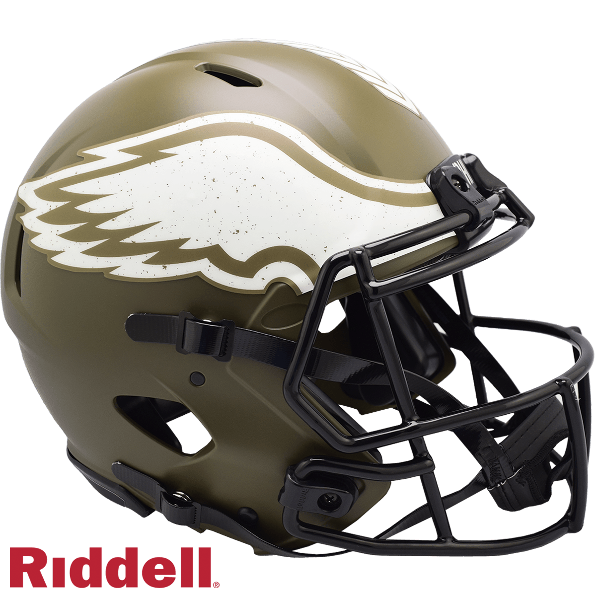 Philadelphia Eagles Riddell Salute To Service Helmet 2022 - ToylandEU