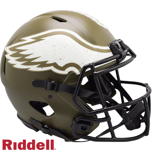 Philadelphia Eagles Riddell Salute To Service Helmet 2022 - ToylandEU