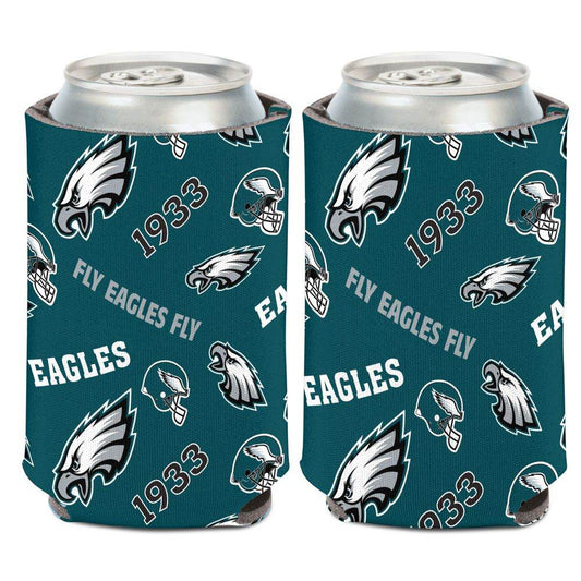 Philadelphia Eagles Scatterprint Design Can Cooler Twelve Oz - ToylandEU
