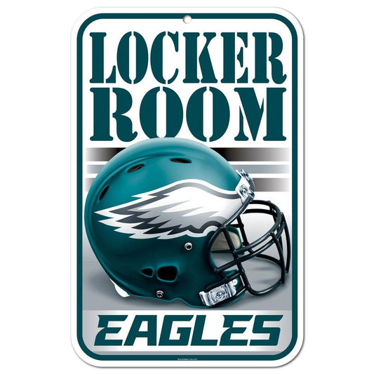 Philadelphia Eagles Sign 11x17 Plastic Locker Room Sign - ToylandEU