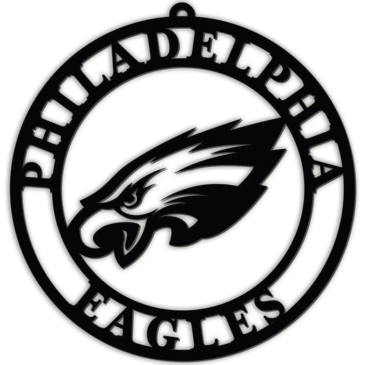 Philadelphia Eagles Sign Door Hanger 16 Inch Black PVC -  ToylandEU™