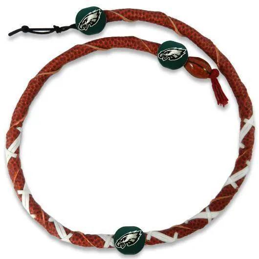  Philadelphia Eagles Spiral Football Leather Necklace -  ToylandEU™