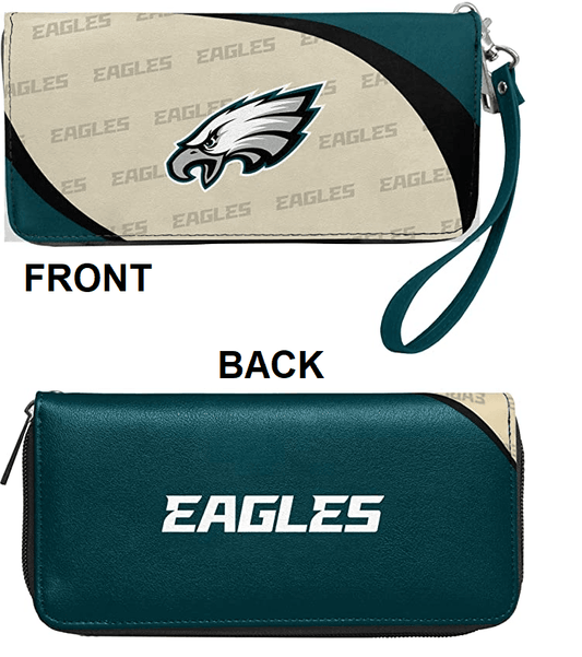 Philadelphia Eagles Wallet Curve Organizer Wristlet - ToylandEU
