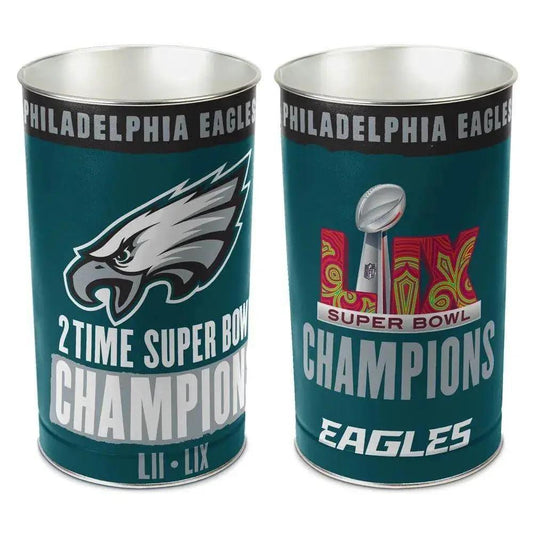  Philadelphia Eagles Wastebasket 15 Inch Super Bowl 59 Champ -  ToylandEU™