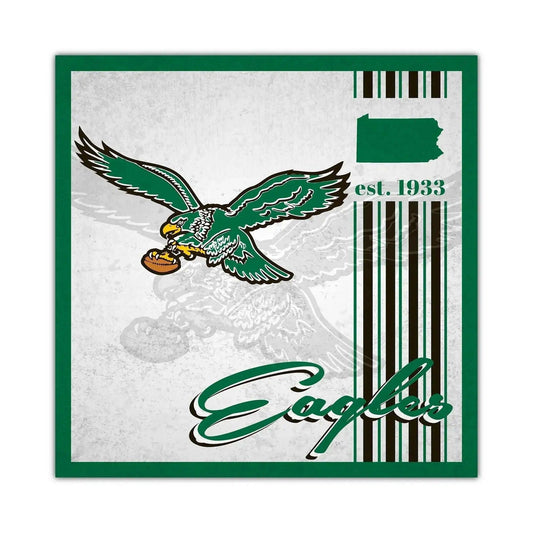  Philadelphia Eagles Wood Sign 10x10 Album Wall Decor -  ToylandEU™