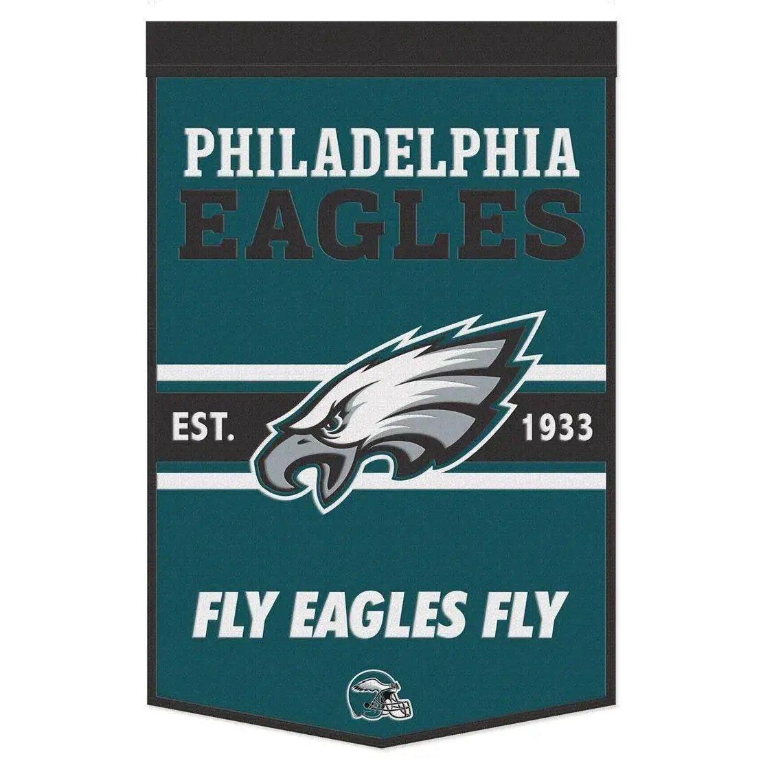  Philadelphia Eagles Wool Banner 24x38 Dynasty Slogan -  ToylandEU™