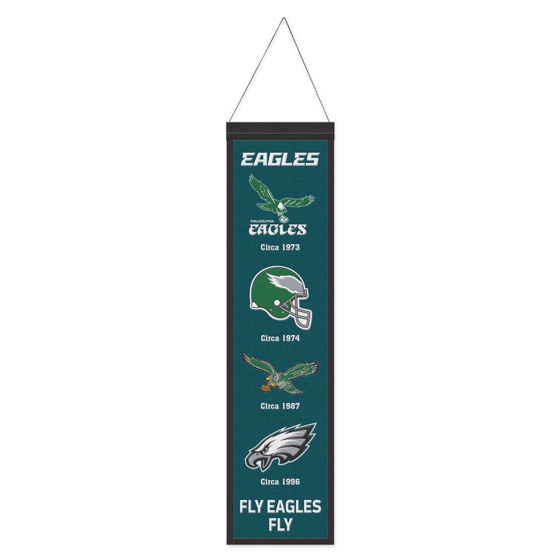Philadelphia Eagles Wool Banner 8x32 Heritage Evolution - ToylandEU