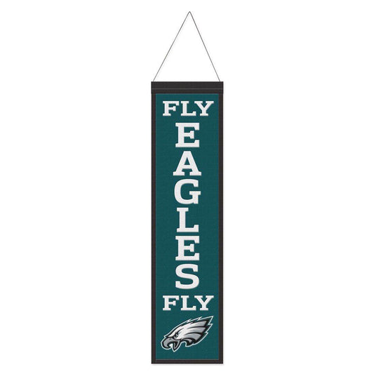 Philadelphia Eagles Wool Banner 8x32 Heritage Slogan Design - ToylandEU
