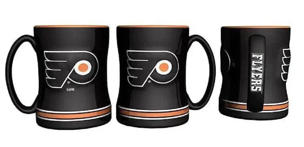  Philadelphia Flyers 14oz Sculpted Relief Coffee Mug -  ToylandEU™