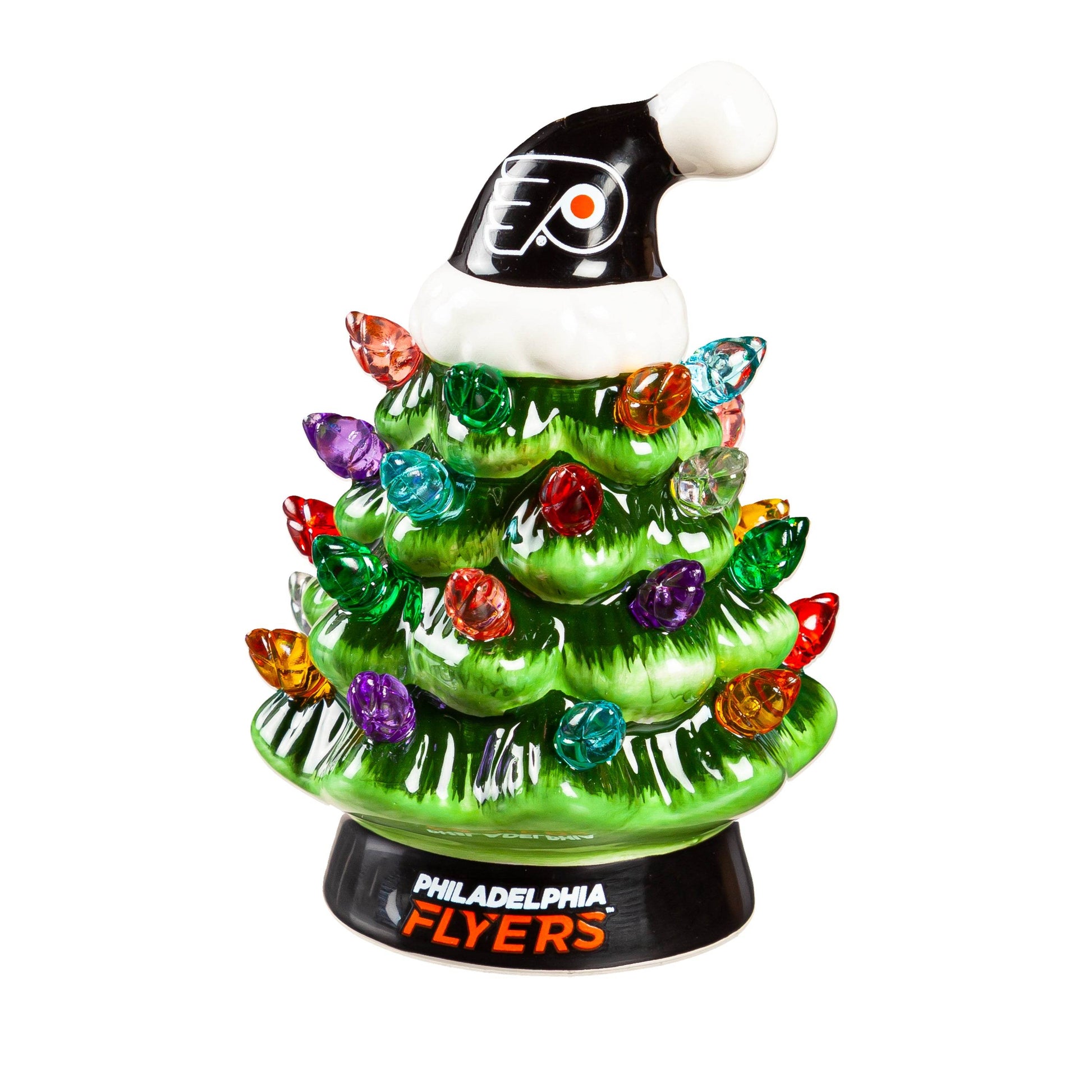 Philadelphia Flyers 4 Inch LED Christmas Tree Tabletop - ToylandEU