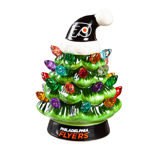 Philadelphia Flyers 4 Inch LED Christmas Tree Tabletop - ToylandEU