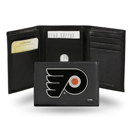 Philadelphia Flyers Leather Trifold Wallet Embroidered - ToylandEU