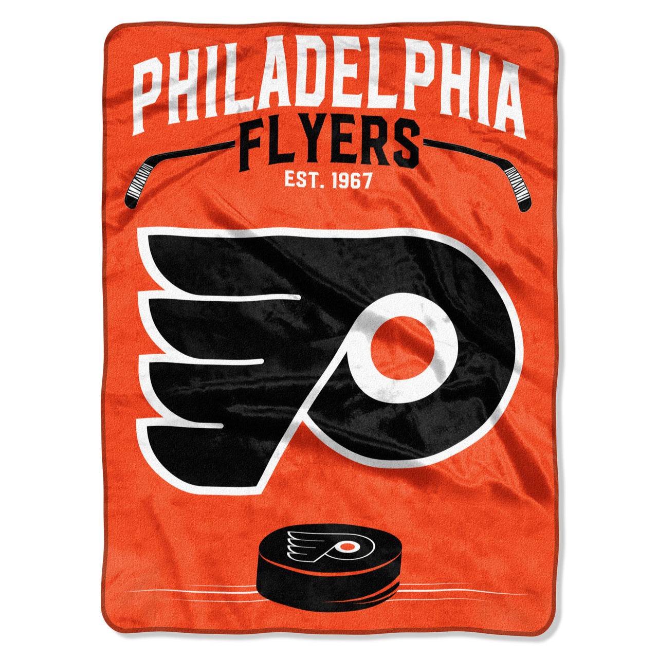 Philadelphia Flyers Raschel Inspired Blanket 60x80 Inches - ToylandEU