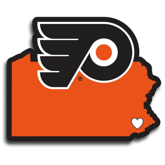 Philadelphia Flyers Repositionable Home State Pride Decal - ToylandEU