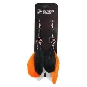  Philadelphia Flyers Team Color Feather Earrings CO -  ToylandEU™