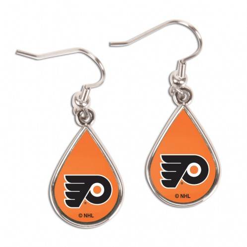 Philadelphia Flyers Tear Drop Earrings Officially Licensed - ToylandEU