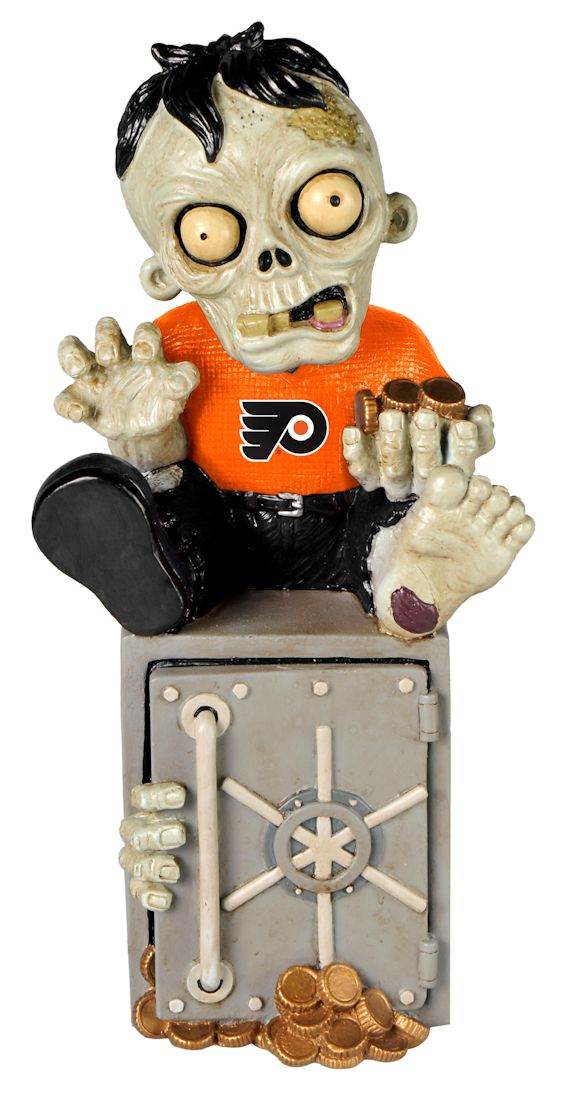 Philadelphia Flyers Zombie Figurine Bank Resin Hand Painted - ToylandEU